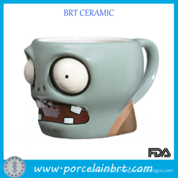 Personalize a caneca cerâmica vitrificada dos zombis